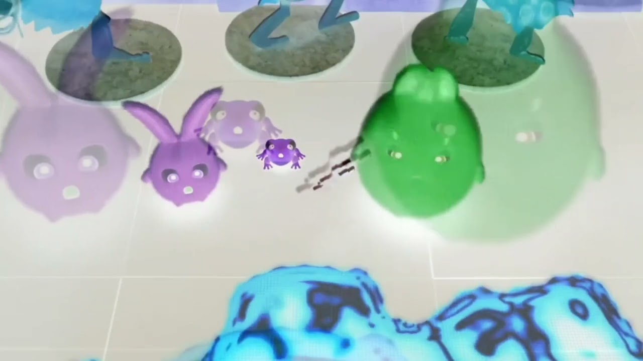 funnybunny is in the lava ..oh my gosh
