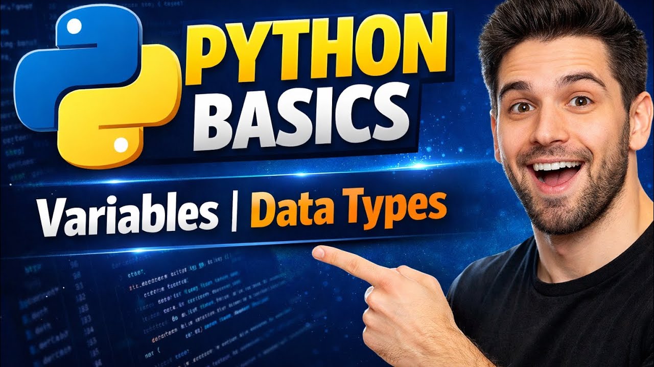 Learn Python Basics Step by Step in Telugu | Variables & Data Types