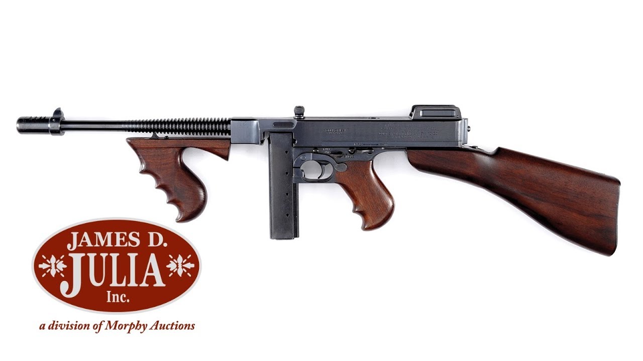 Lot 1069 Colt Model 21 AC Thompson Machine Gun