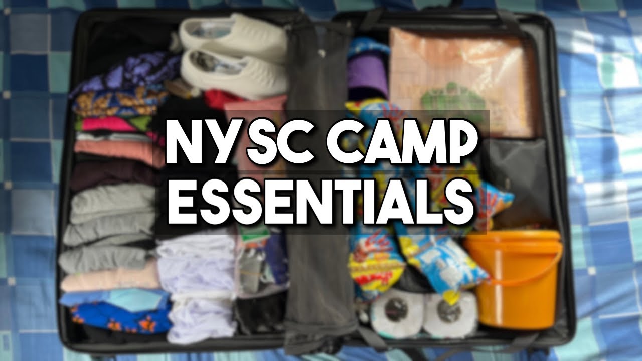What To Pack For NYSC Orientation Camp // Pack with me