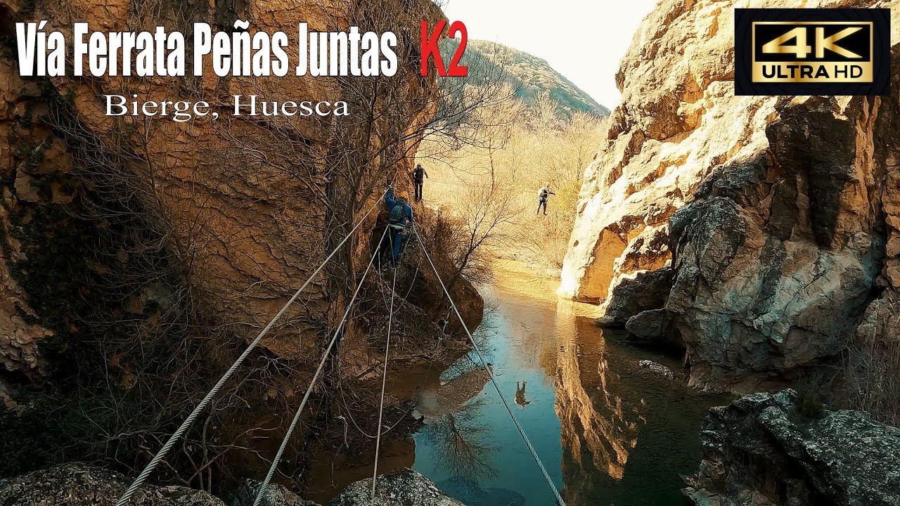 Vía Ferrata Peñas Juntas K1.Bierge, Huesca