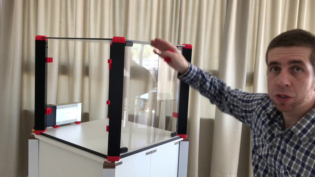 GABINETE ENCLOSURE ENDER 3 IMPRESSORA 3D - MONTAGEM