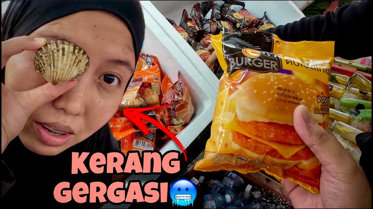 💢IJAT REVIEW BURGER SEVEN ELEVEN THAILAND 🤤VIRAL - VLOG IJAT