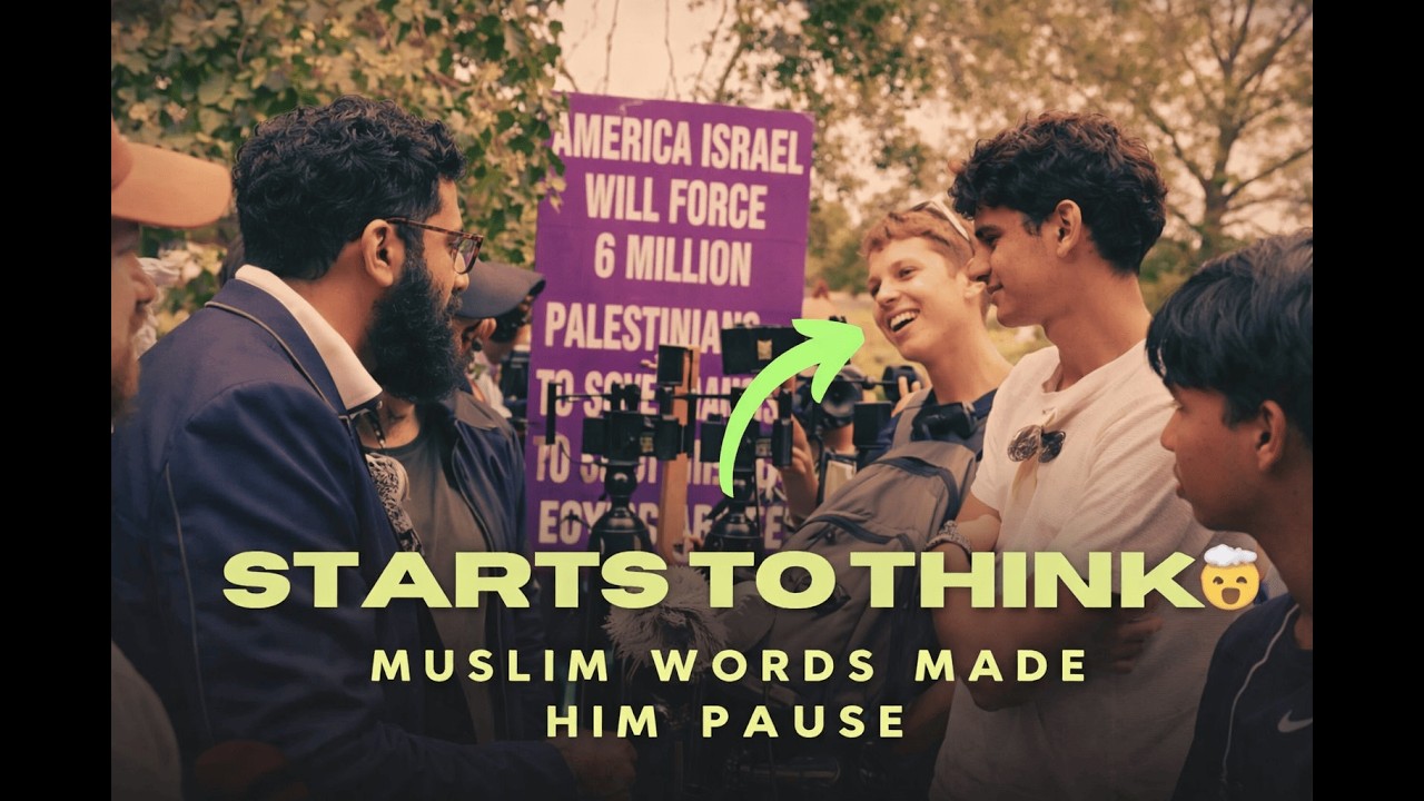 Christian Teen Challenged by Muslim Argument | Speakers’ Corner Debate