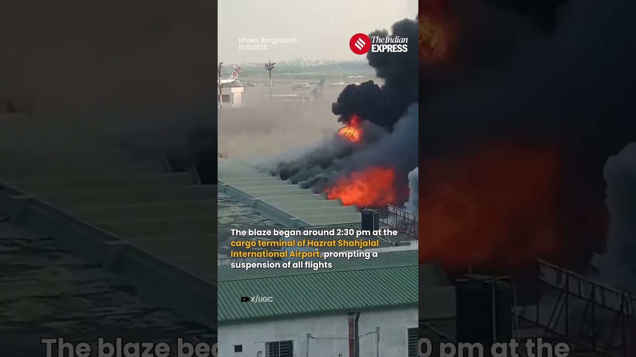 Massive Fire At Dhaka Airport; Flights Suspended