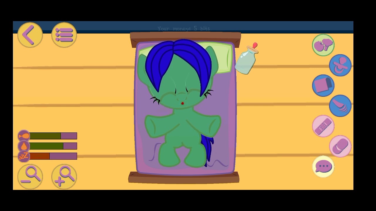 Stray Pony: Blue Sweet The Baby Pony 