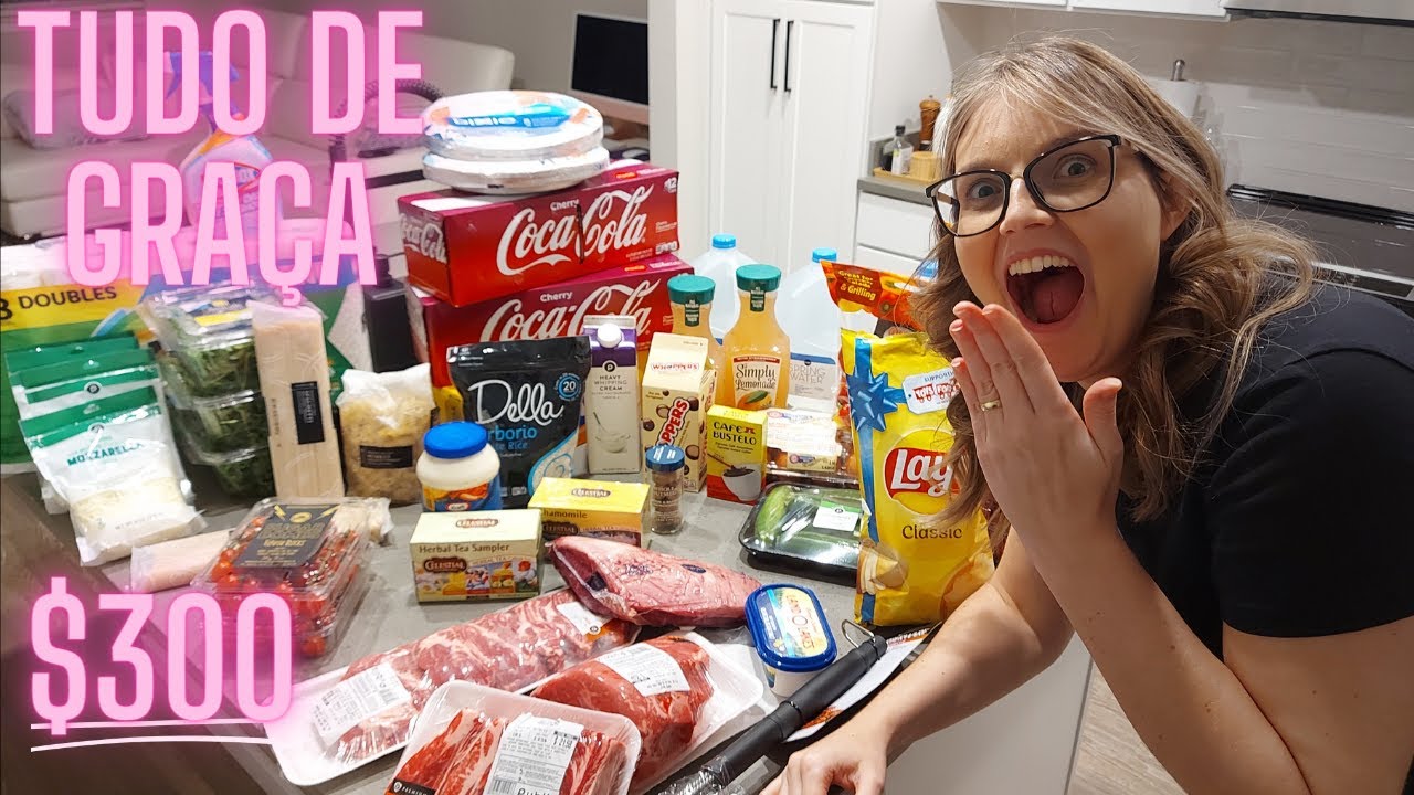 DESCUBRA O QUE COMPREI NO PUBLIX - GANHEI $300 DE VALE COMPRA