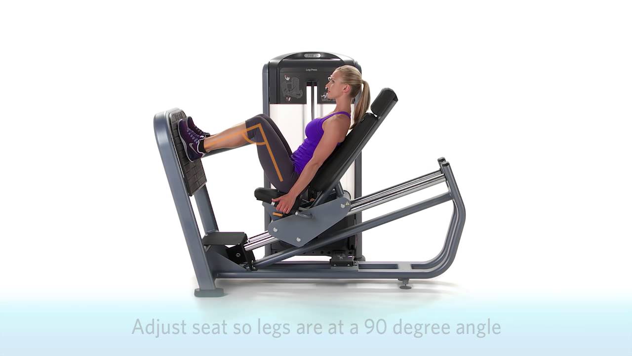 Precor - Discovery Series Selectorized Line DSL602 Leg Press Instructional Video