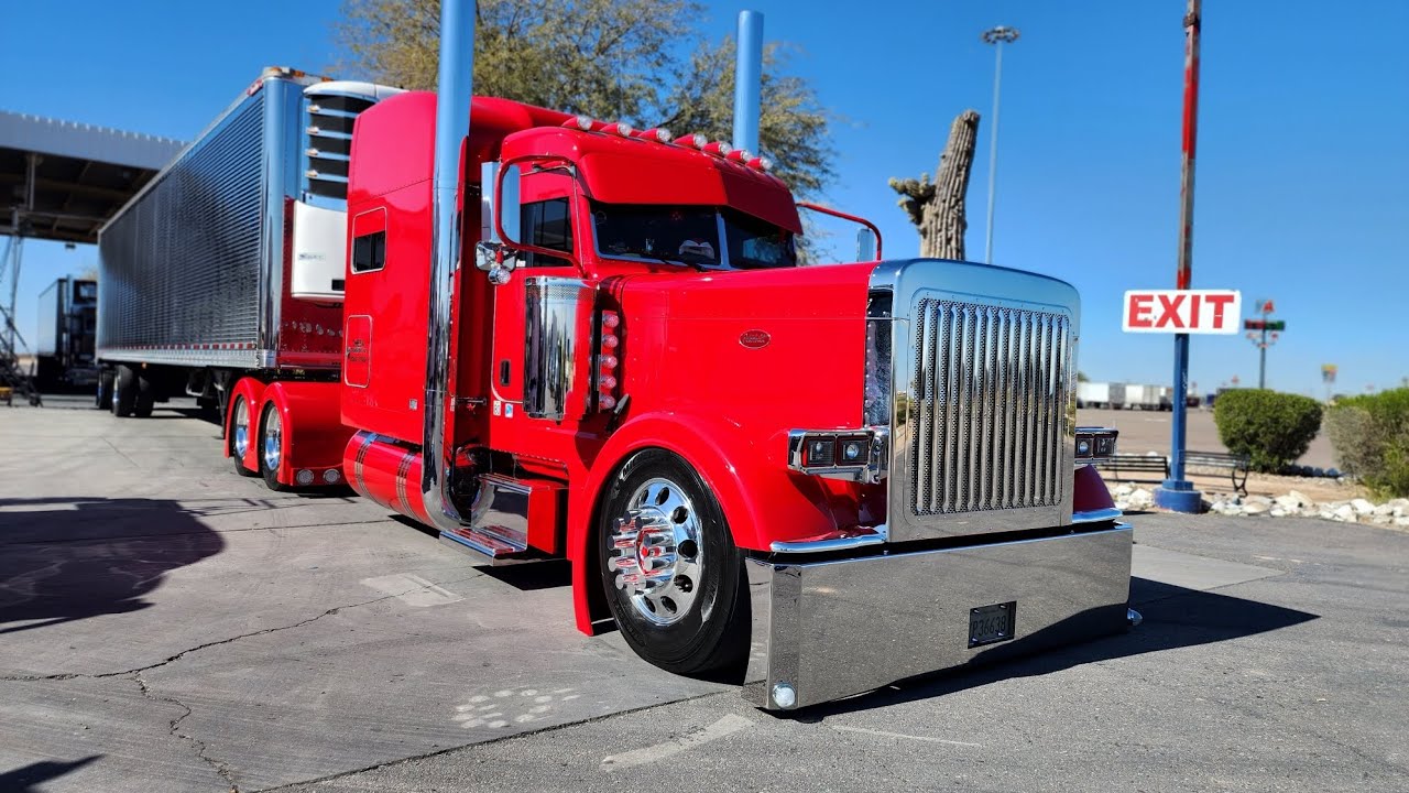 Avi Dhesa's 2023 Peterbilt 389 Polished out 💎💎