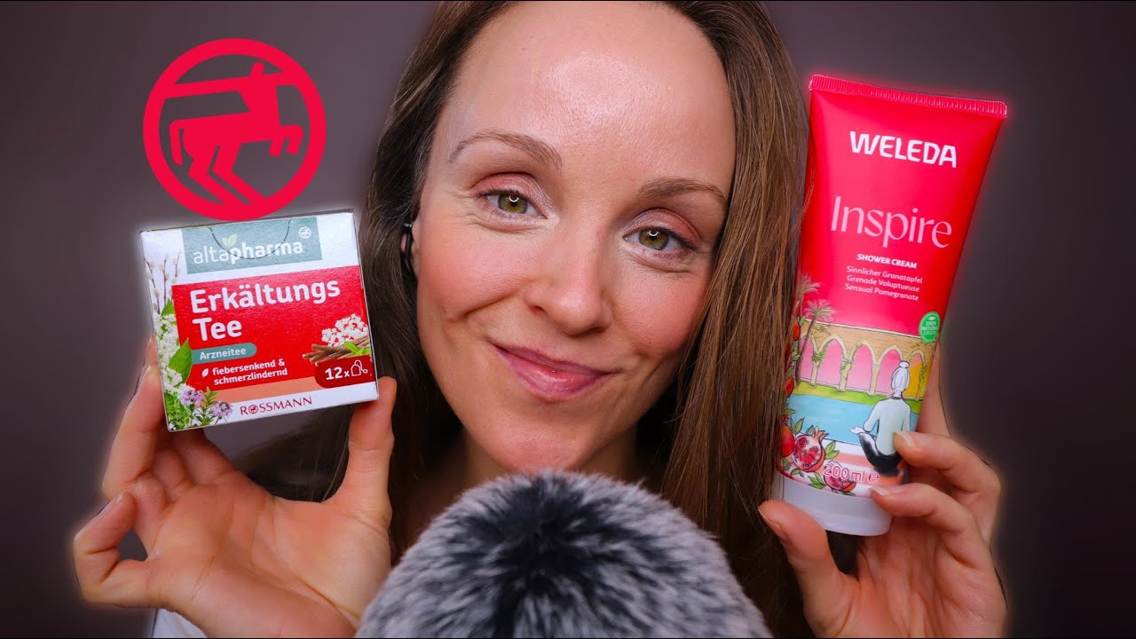 ASMR ROSSMANN HAUL ❤️ WINTERLICH-KUSCHELIG 🧦❄️ | TAPPING, KNISTERN, FABRIC SOUNDS | SOFT SPOKEN