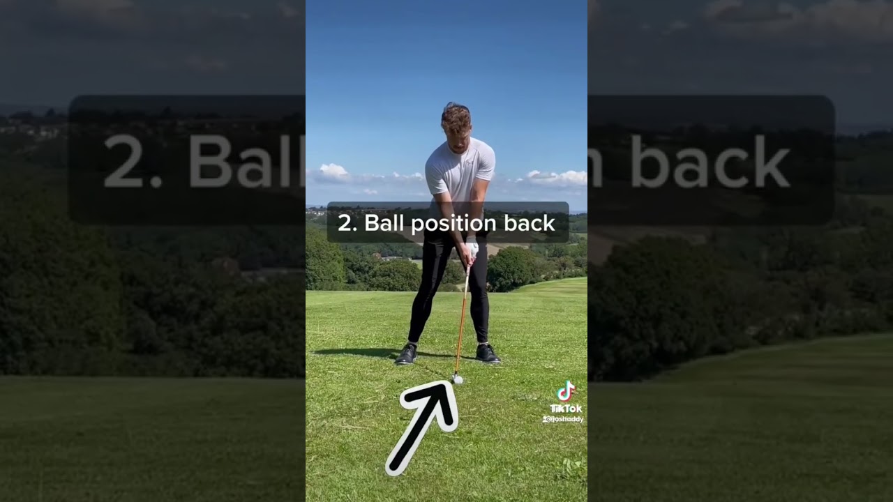 How to hit a stinger! Golf tutorial #golf
