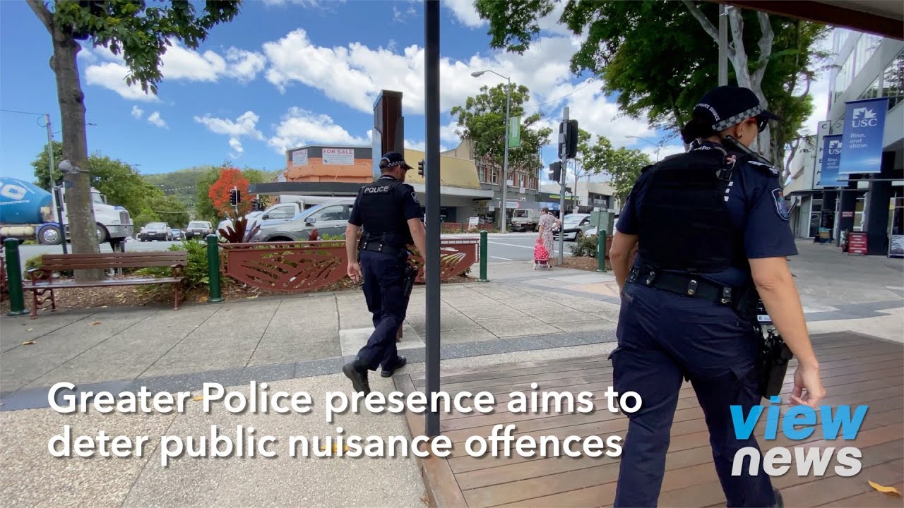 Greater Police presence aims to deter public nuisance offences in Nambour