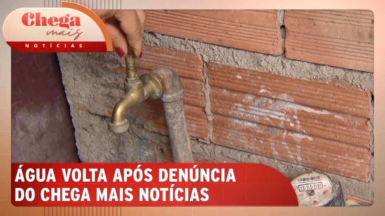 Após 10 dias sem água, fornecimento é retomado em bairro de SP | Chega Mais Notícias (22/11/24)