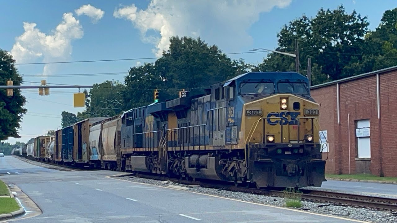 CSX F728 Tarboro NC 07/27/2025 w Yn2 Cw44ac Leading 