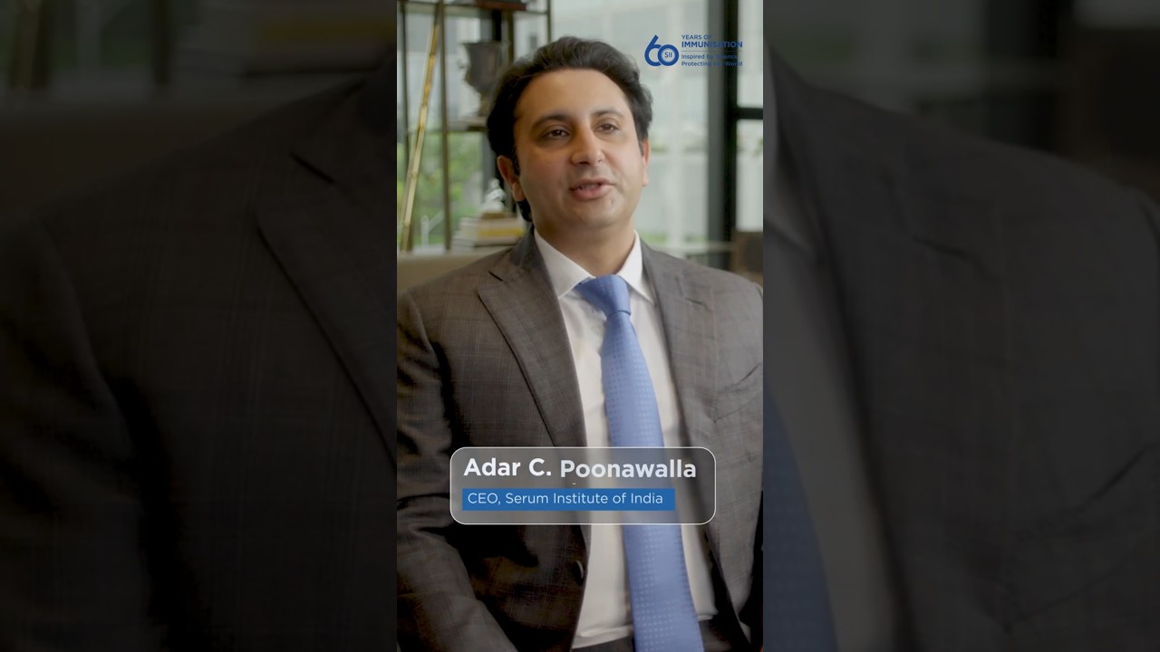 Adar Poonawalla on the Founding Vision of Serum Institute of India | 60 Years of SII #60YearsofSII