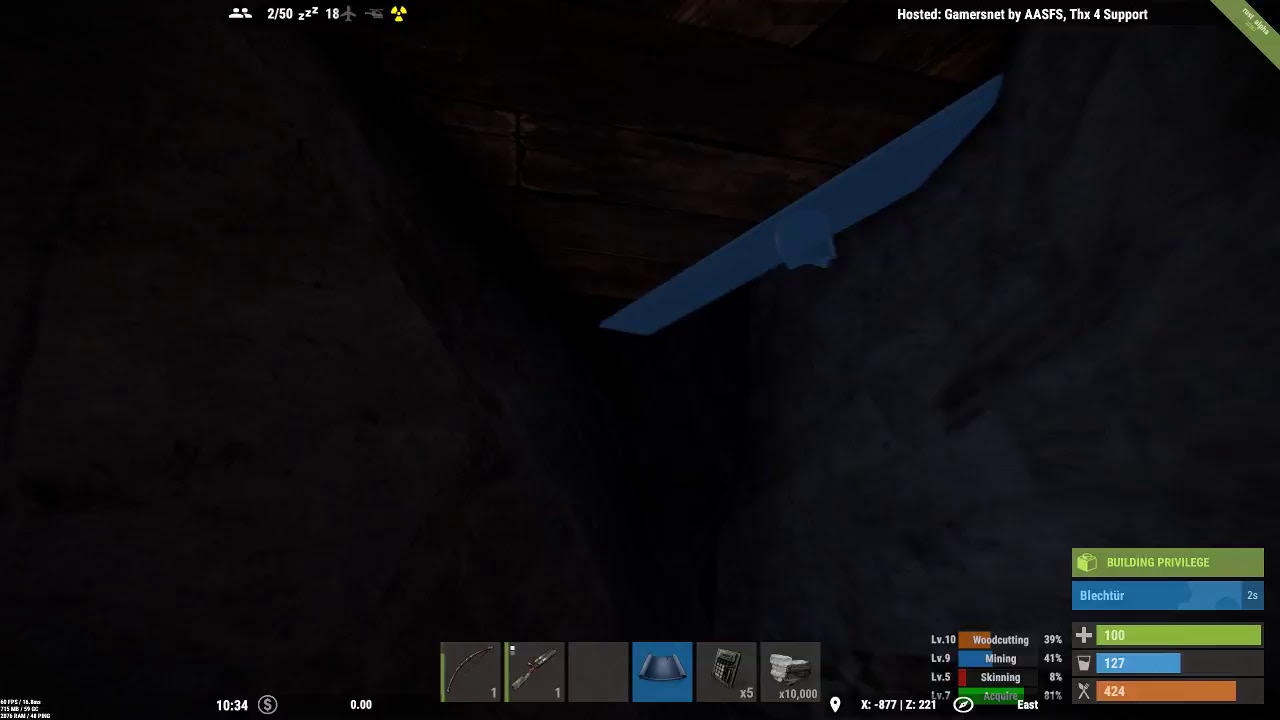 LIVE: [GER/CH] Rust Nachtfarming, Basenbau?