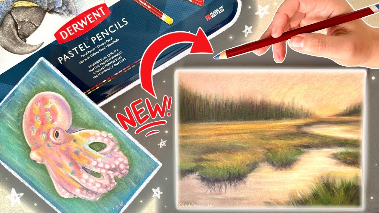 Trying NEW PASTELS! Unboxing, First Impressions, Swatches, AND Demo!