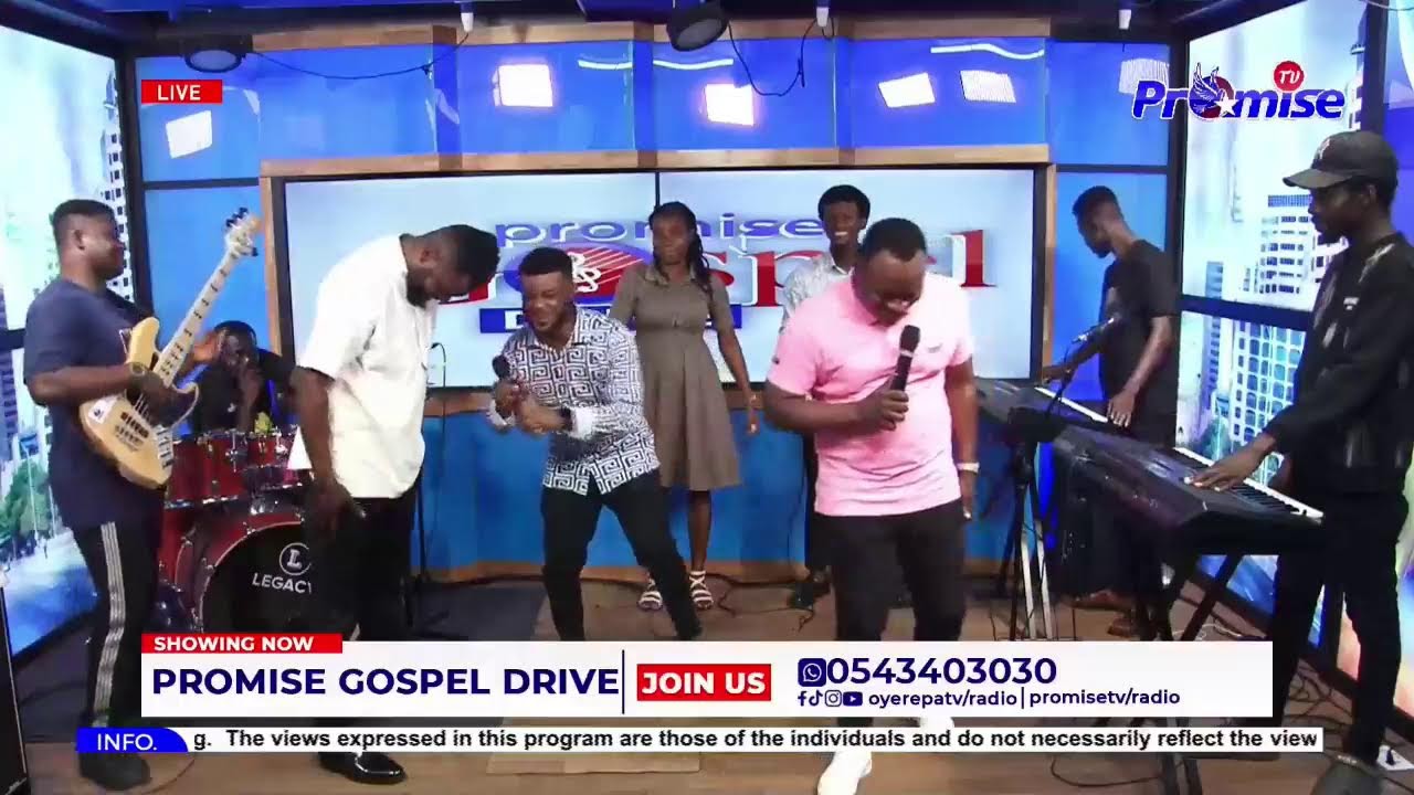 Promise Gosple Drive is live with De Grand Fada Someso on Promise Radio/Tv. || 06-02-2026
