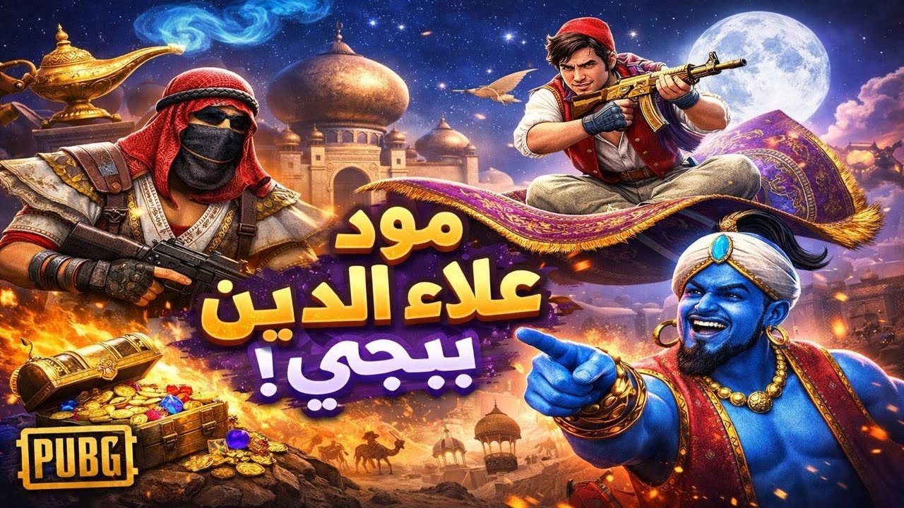  دخلت مود علاء الدين واكتشفت الكثير من الاسرار🥶PUBGE MOBAILE