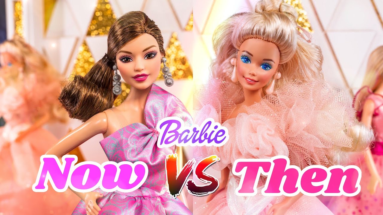 Versus : Birthday Barbie Then vs  Now : 1991 vs 2002 vs 2025 | Antique Mall Shopping