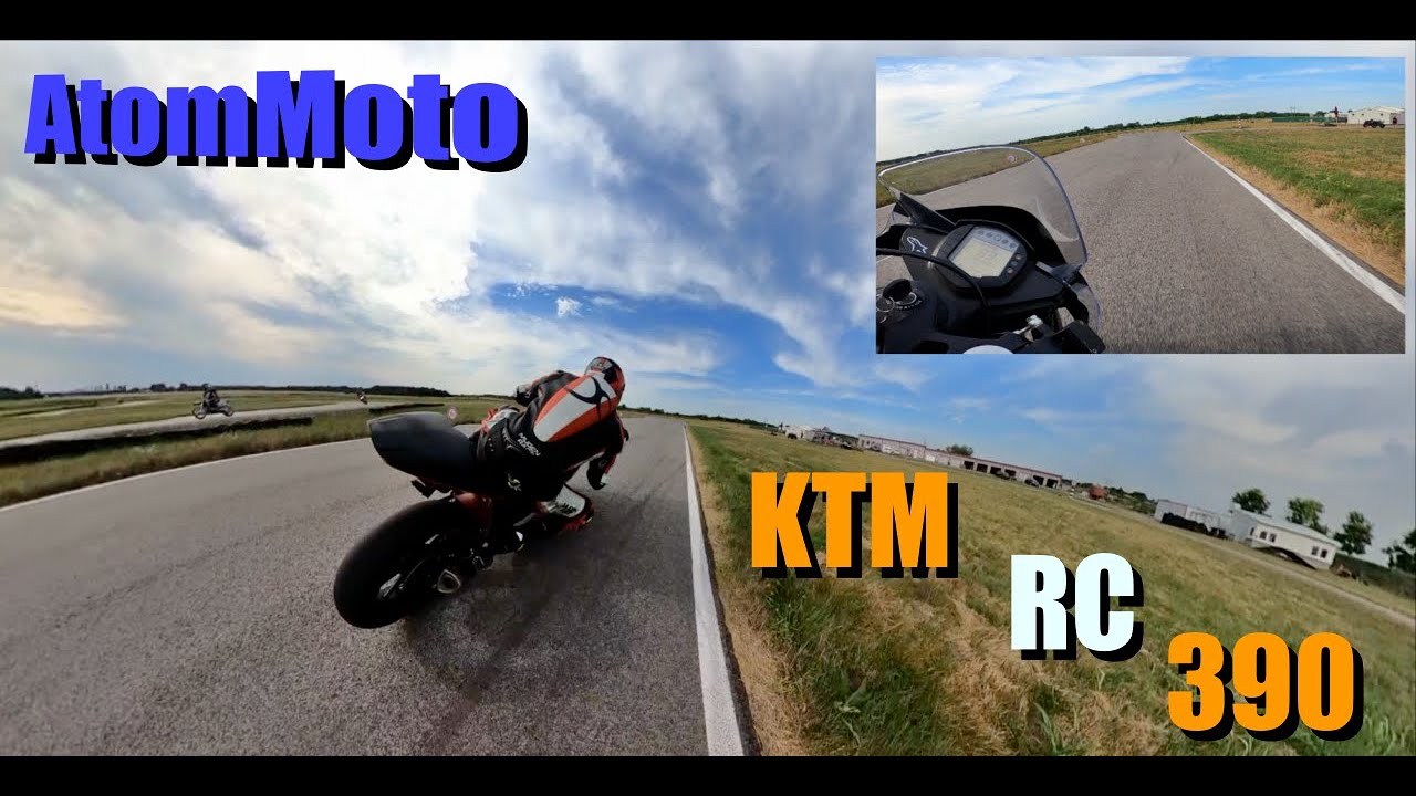 KTM RC 390 próba - Ser-ring | AtomMoto