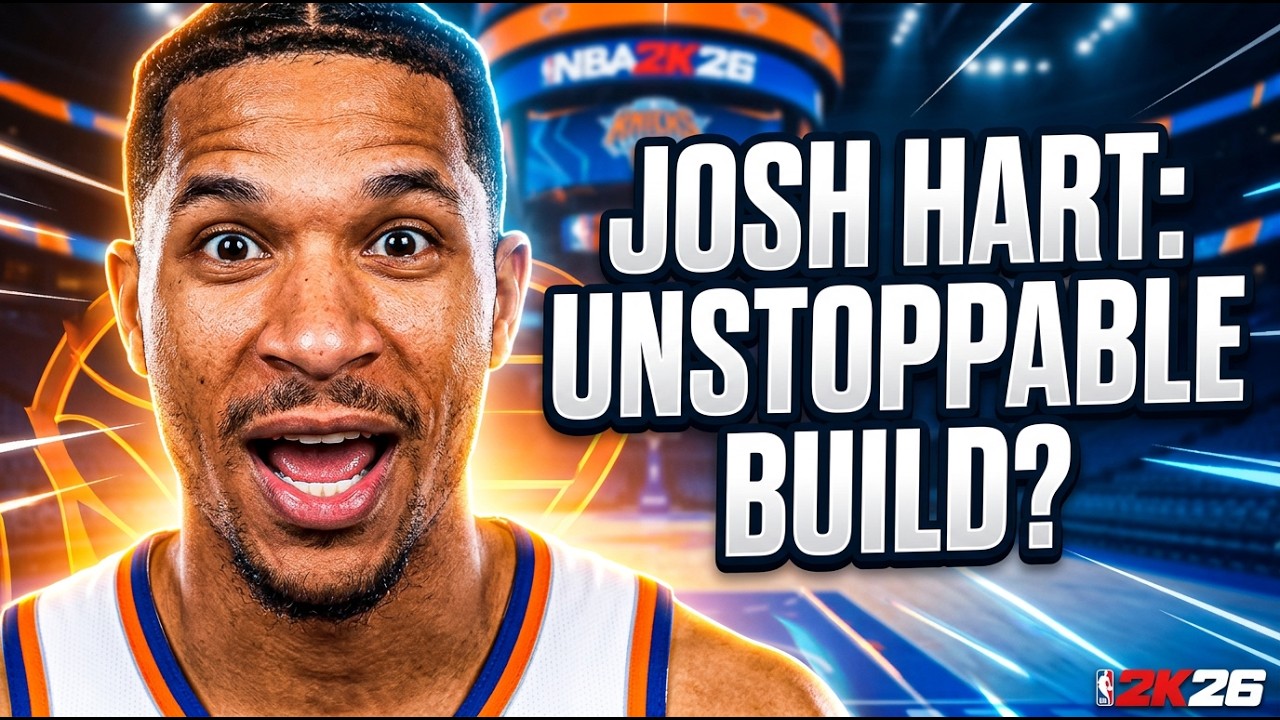 JOSH HART BUILD IS A 2-WAY 3PT SNIPER ON NBA 2K26‼️ SF/PF VERSION NEVER GET PUT AT CENTER