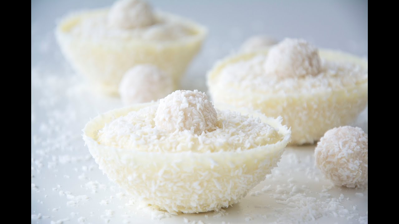 Raffaello Chocolate Bowls