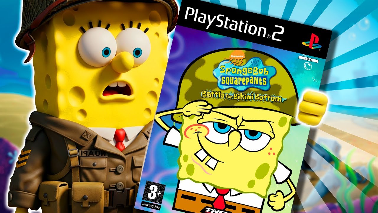 BOB ESPONJA batalla por FONDO DE BIKINI para PS2 es MEJOR que su REMAKE