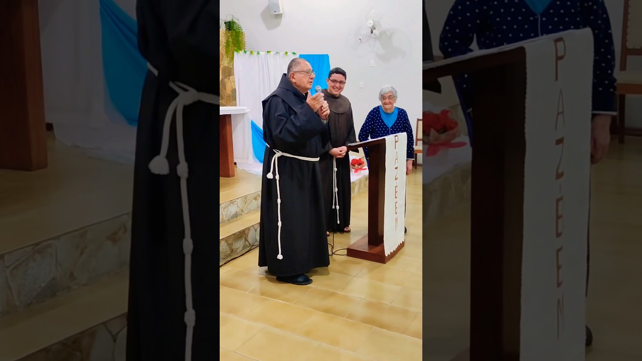 2&deg; Dia do Tr&iacute;duo da Ordena&ccedil;&atilde;o Prebiteral de Frei Gabriel Dellandrea!  #SAV #Ordena&ccedil;&atilde;o #franciscanos