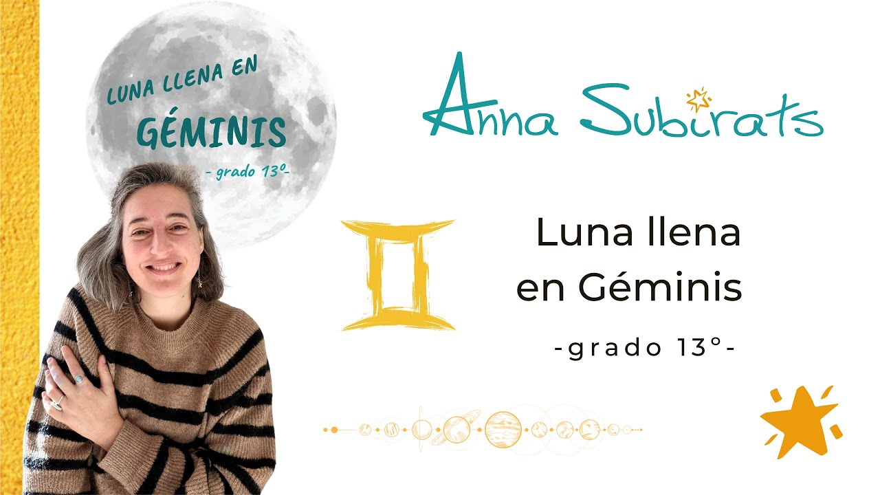 Luna llena en Géminis 2025 - aprender a ver diferente