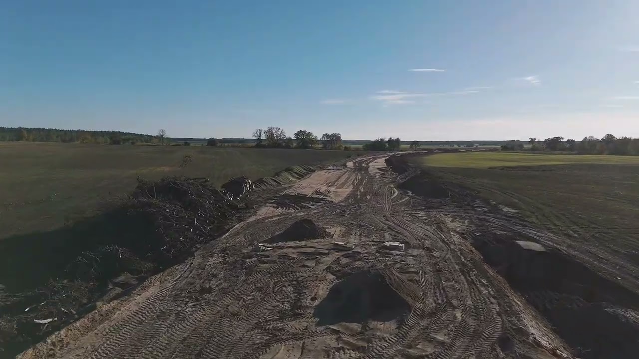 Film z poziomu ziemi obwodnica Rusinowo DK22