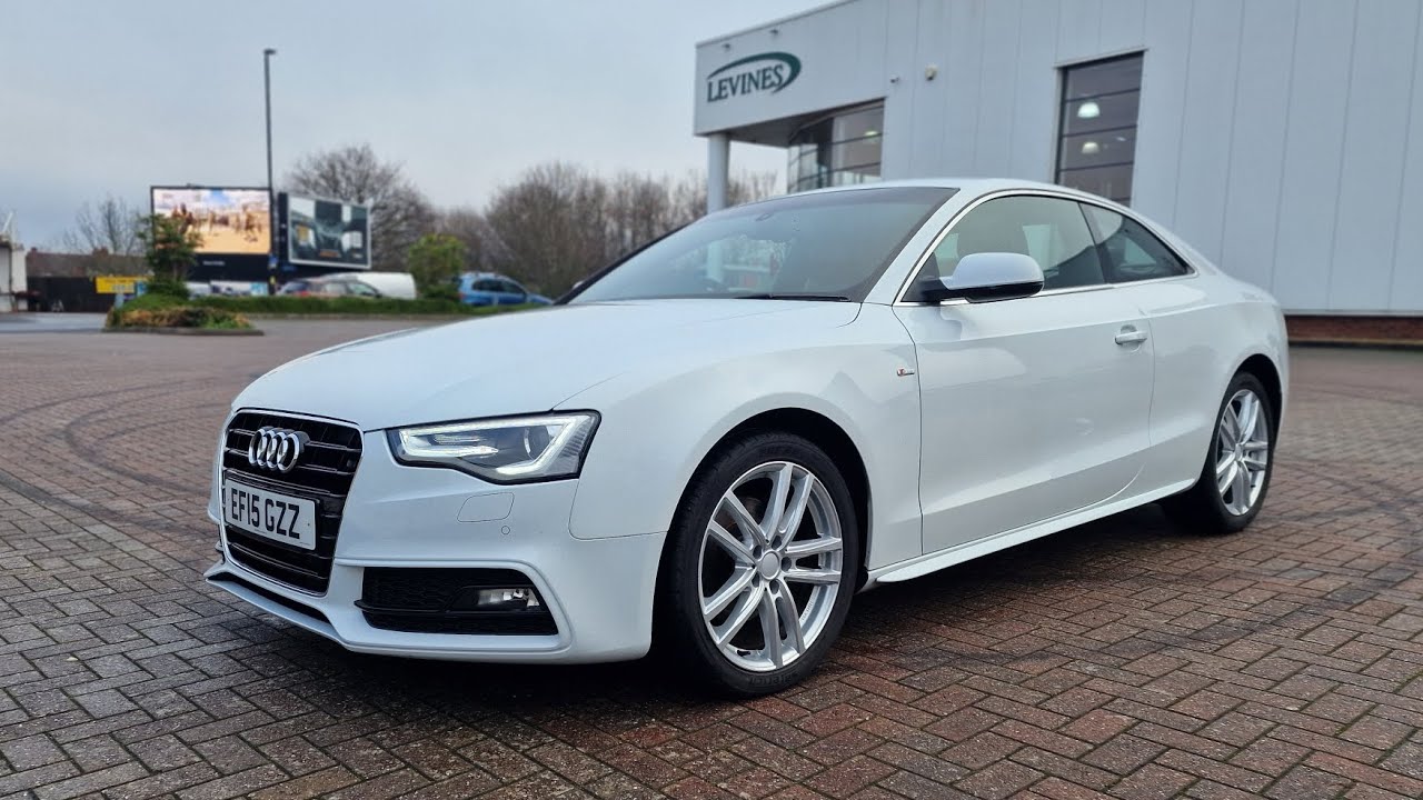 Audi A5 2.0tdi S Line Coupe EF15GZZ 