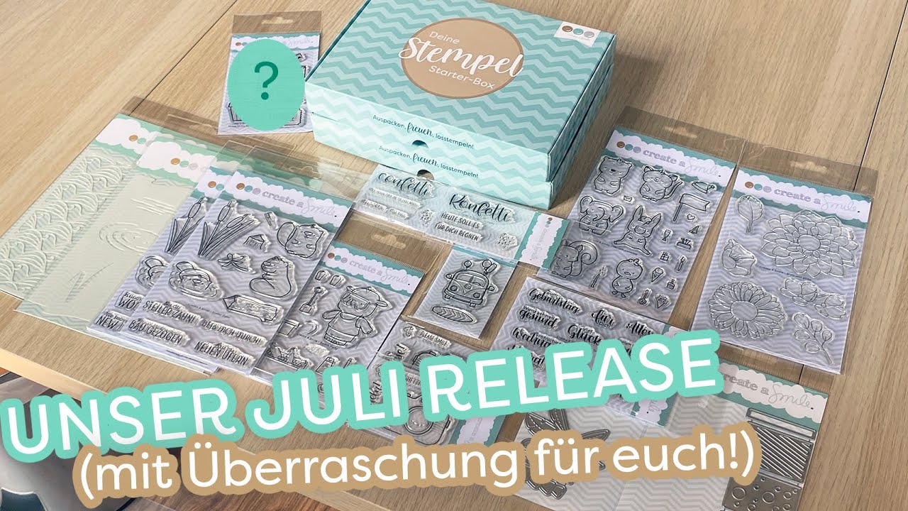 Das Create A Smile Juli Release - mit Überraschung für euch!