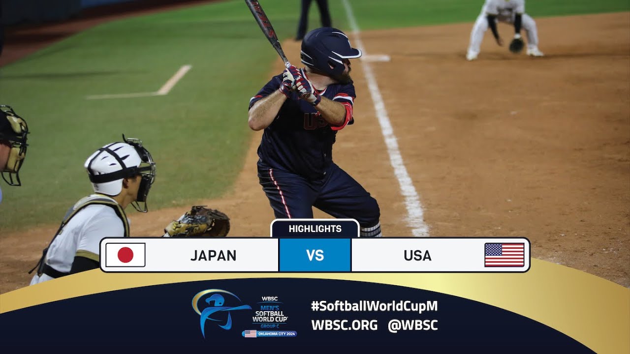 Highlights | Game 11 Japan vs USA | 2024 WBSC Men's Softball World Cup Group C