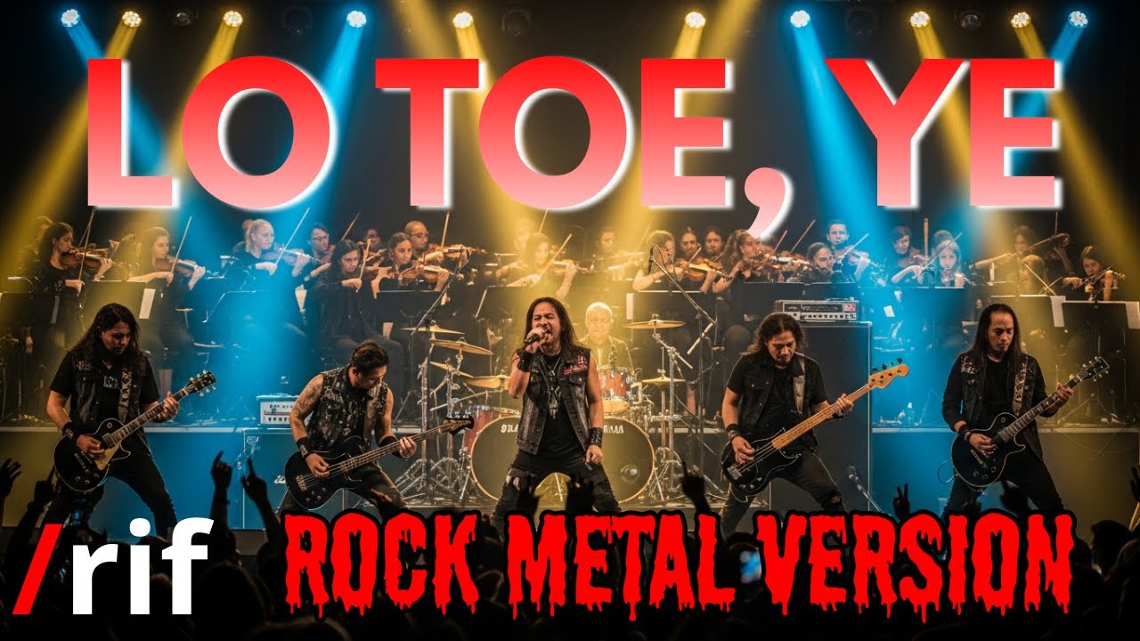 GAHAR!! Lagu /RIF &ndash; LOE TOE YE (Metal Rock Cover Version) | Energi Galak, Riff Brutal, Full Power!