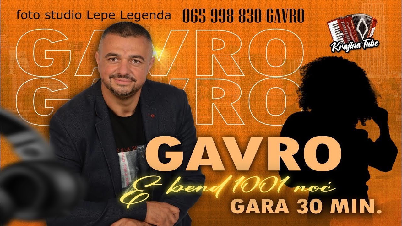 Gavro i Bend 1001 noć - Ljuljamo se ko čamac na moru Kolo Gara 30.min (Uživo 2023)