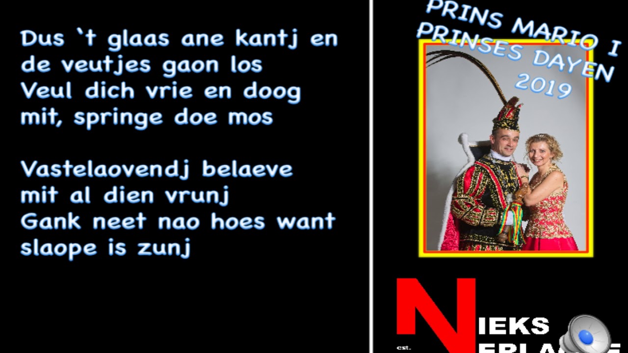 Nieks Verlaore - Mit hamer en zaeg