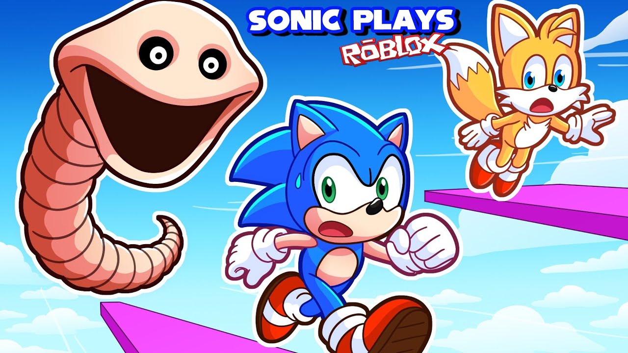 🦔 СБЕГИ ИЗ СТРАШНОЙ БАШНИ-ЧЕРЕПА [ОББИ ДЛЯ 2 ИГРОКОВ] | Sonic Plays Roblox Scary Slap Tower