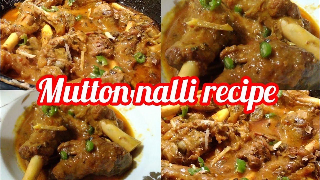 Mutton nalli recipe|mutton nalli ka salan 