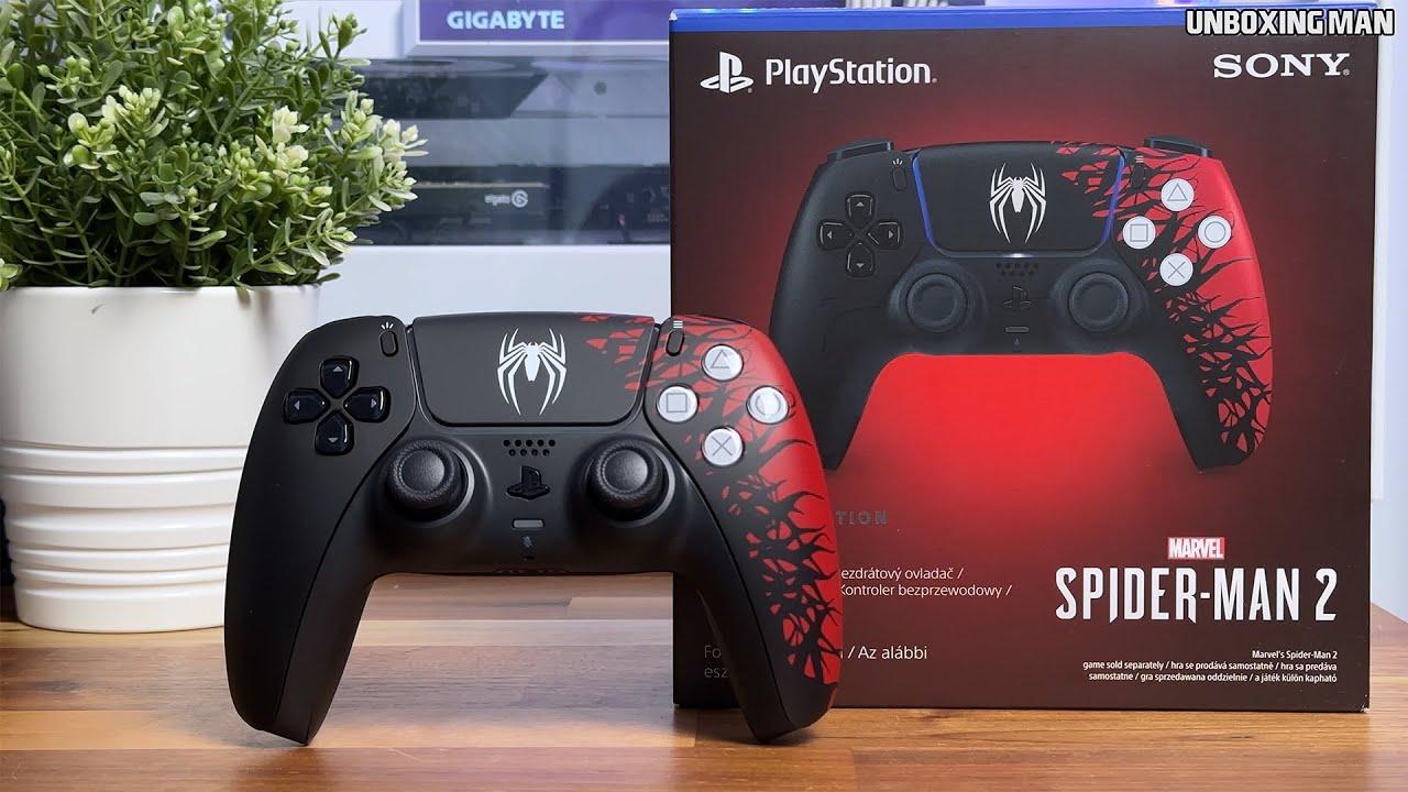 Limitowany Kontroler DualSense w Edycji Spider-Man 2 - Unboxing PL