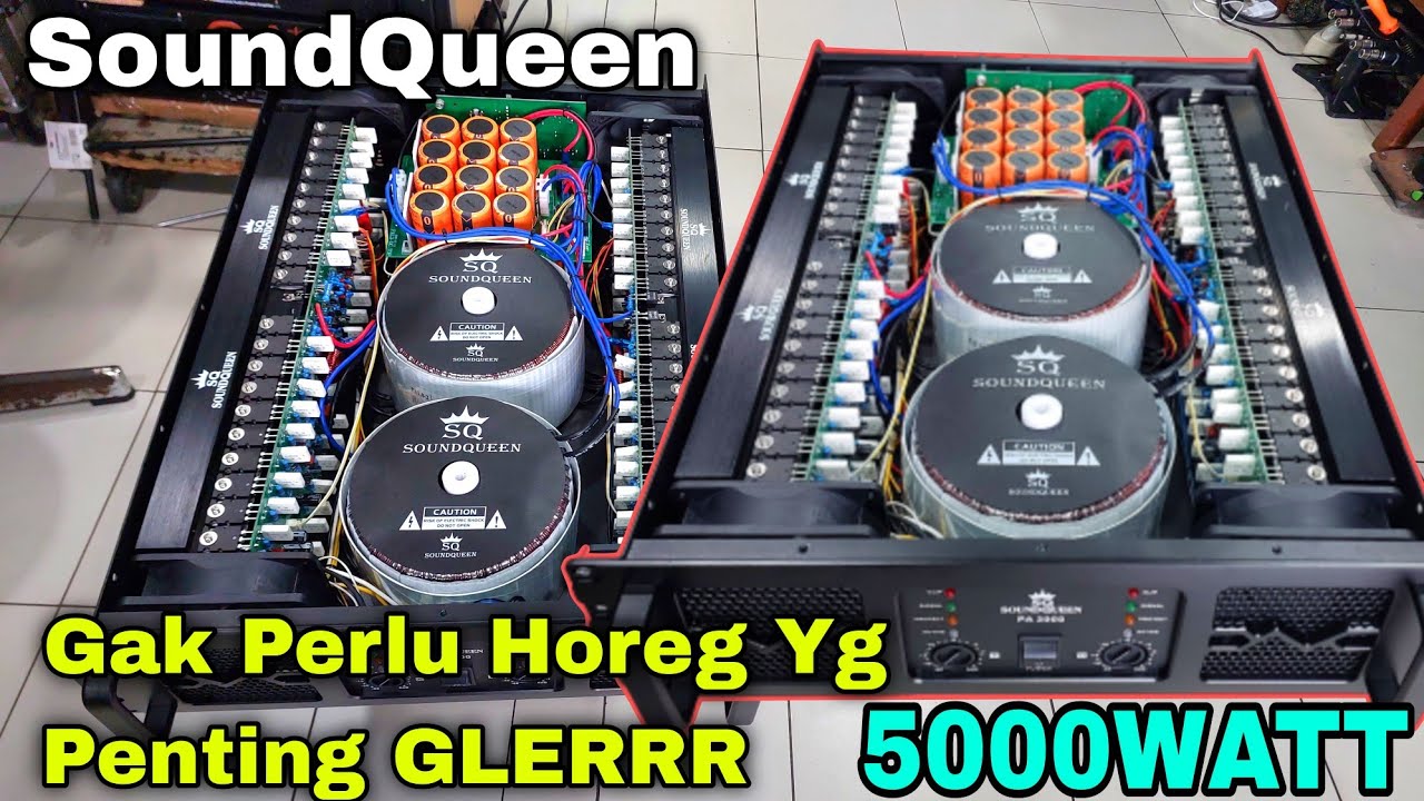Kalian Harus Coba! Lah iki Power Mantep Bro! Dobel TRAVO - Soundqueen PA3000