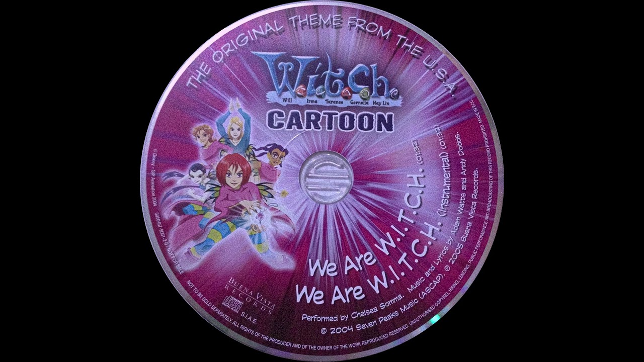 [CD RIP] We are W.I.T.C.H. - The Original Theme From The U.S.A.