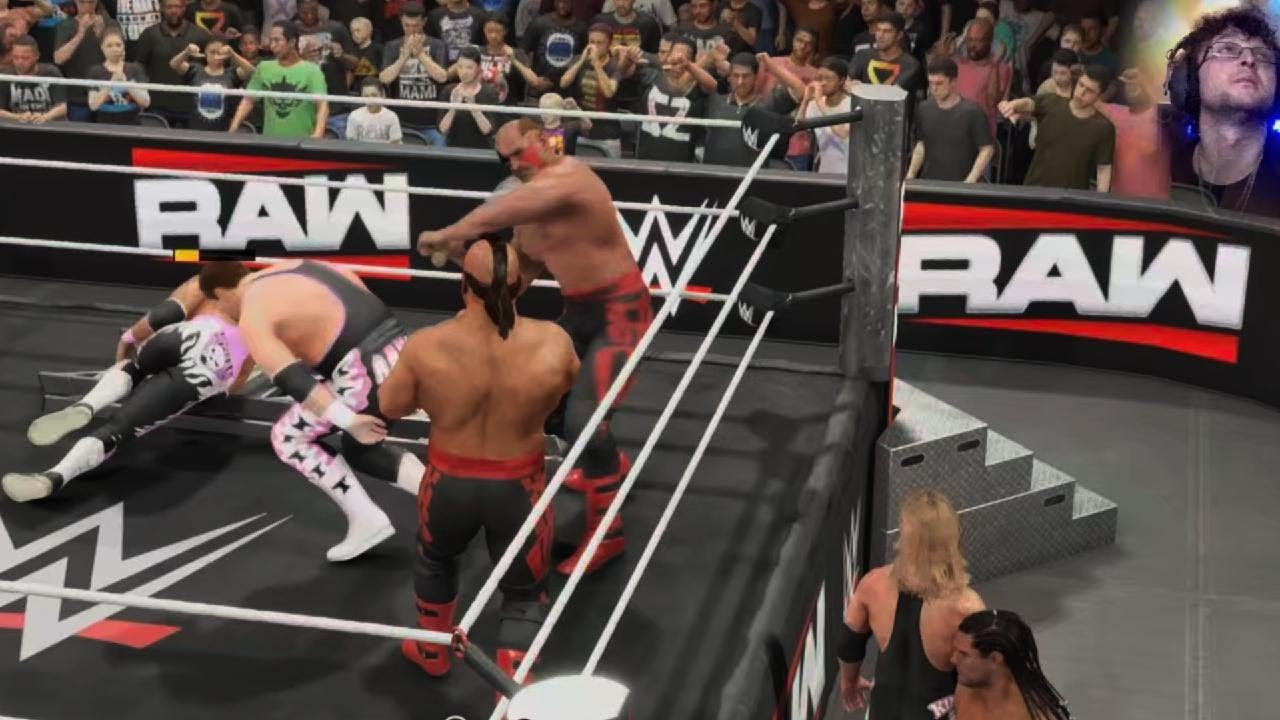 Road Warriors Vs The Hart Foundation WWE