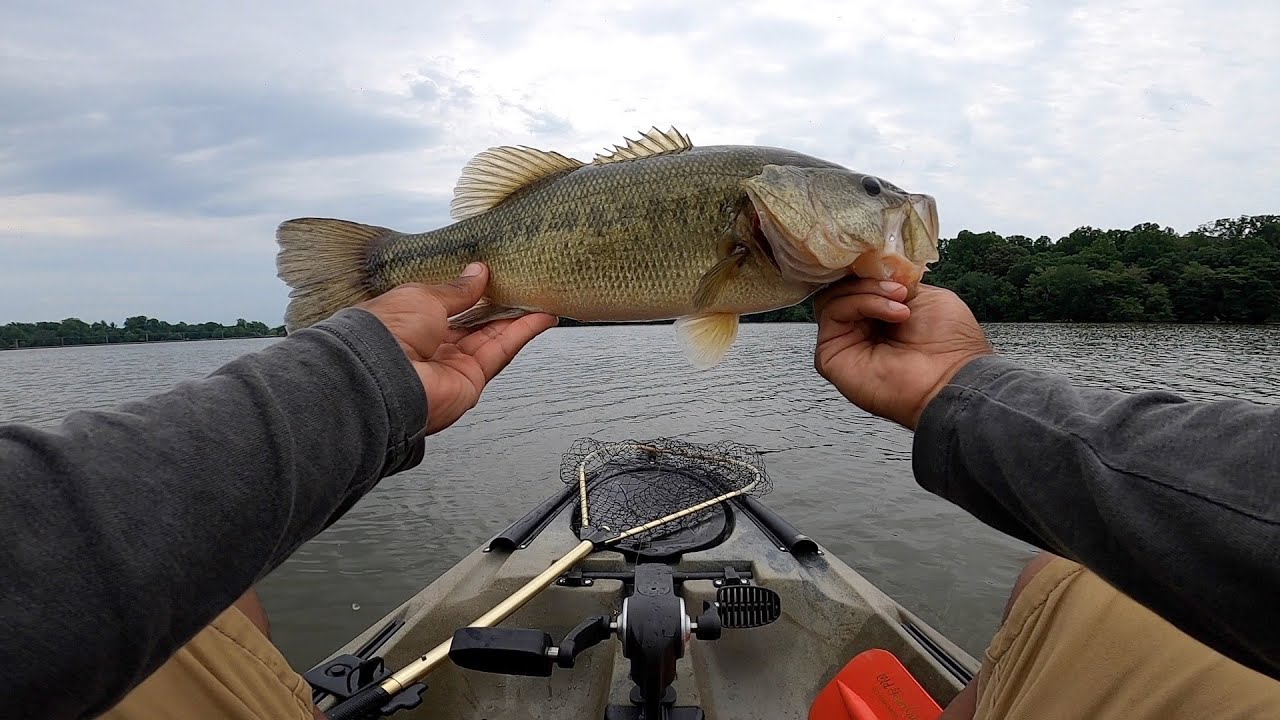Kayak Fishing Sunset Lake NJ