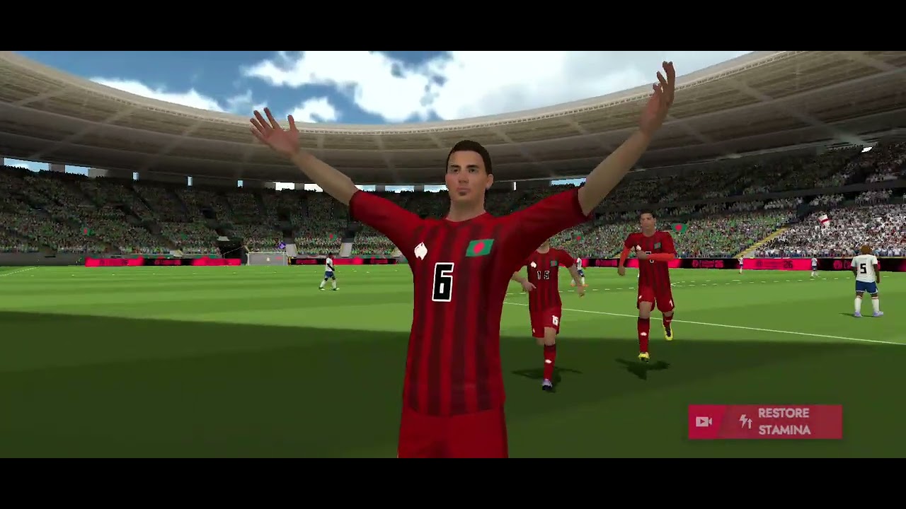 Football Bangladesh vs England #efootball2026 #footballclub #gaming @play_efootball 