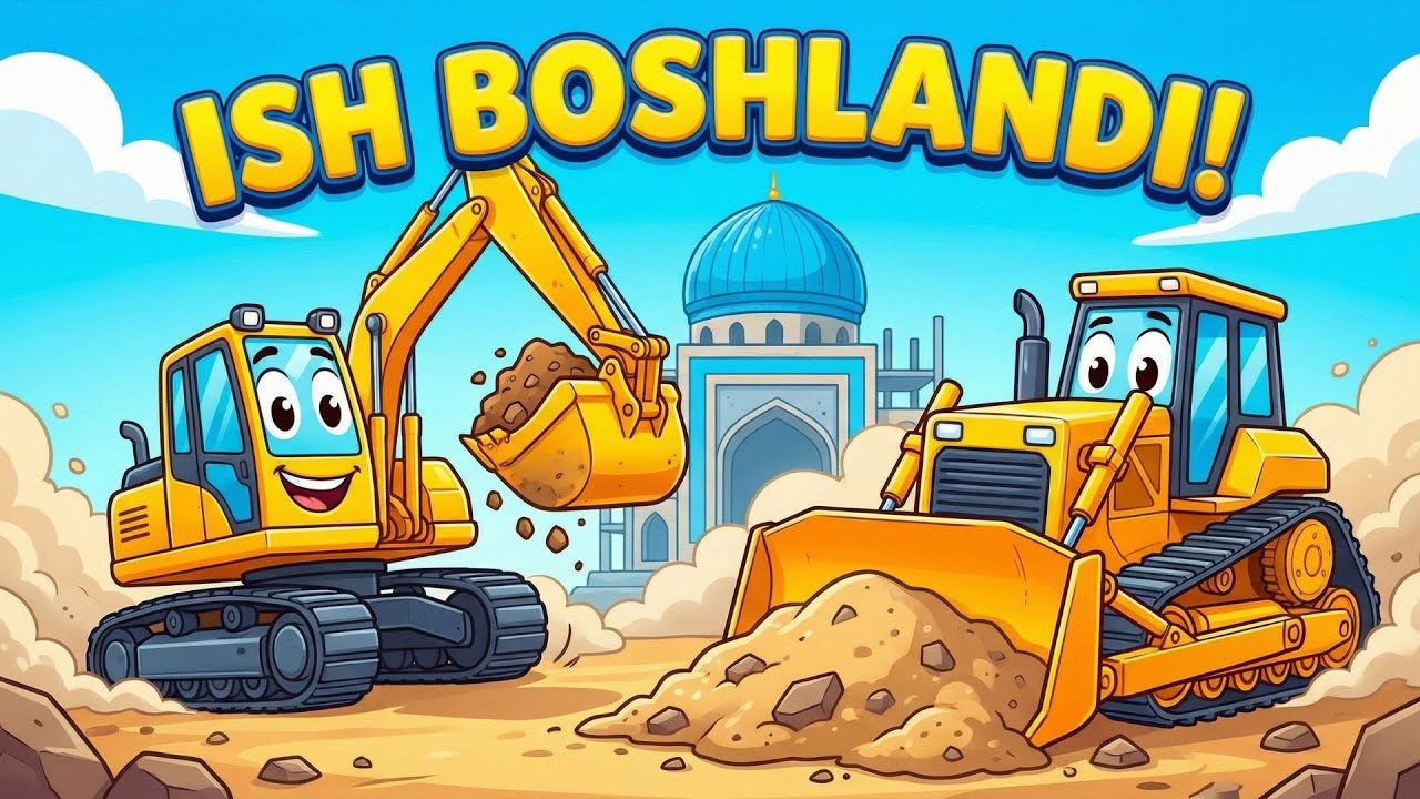 Kuchli Buldozer va Chaqqon Ekskavator 🏗️ Maxsus Texnika Ishda