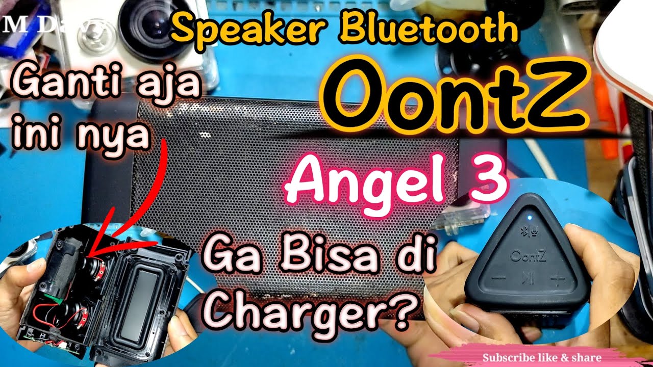 Ganti Baterai Speaker Bluetooth OontZ Angel 3