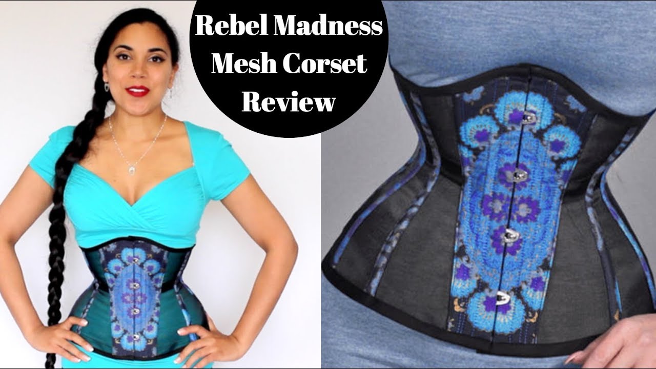Rebel Madness "Boho" / "Ocean Lagoon" MESH Corset Review | Lucy's Corsetry
