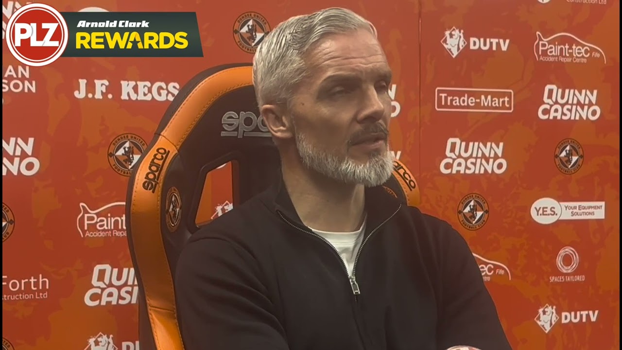 Jim Goodwin EXPLOSIVE Post Match Interview I Dundee Utd 2 Dundee 4