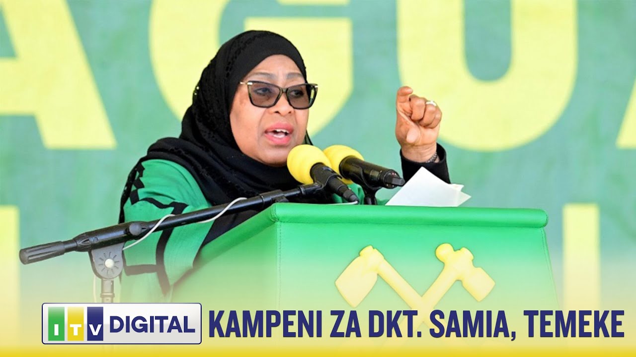 🔴LIVE: MGOMBEA URAIS WA CCM, DKT. SAMIA SULUHU HASSAN AKIWA KATIKA KAMPENI - TEMEKE DAR ES SALAAM